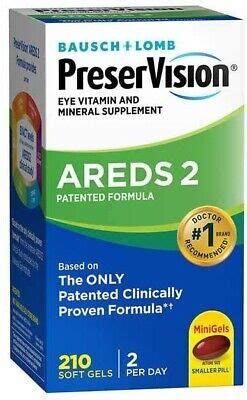 Preservision Areds Formula Eye Vitamin Mineral Supplement Soft Gels Picclick