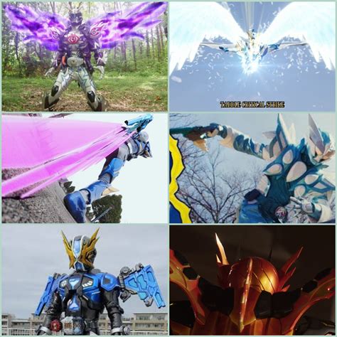 Secondary Rider Final Forms From Ghost Revice With Wings Kamenrider