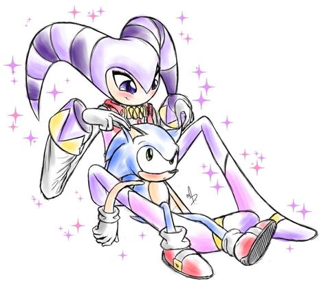 Sonic And Reala Sonic Nights Into Dreams Night
