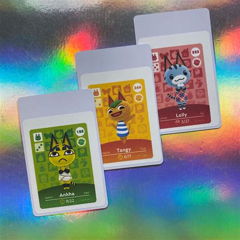 Maybe you would like to learn more about one of these? Ankha Tangy & Lolly Amiibo 3-Card Set Animal Crossing NFC ...