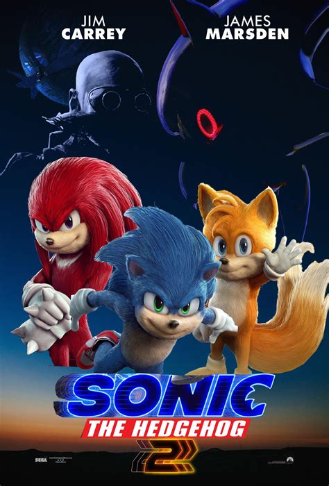 New Sonic The Hedgehog 2 Movie Poster Is A Treat For Longtime Fans