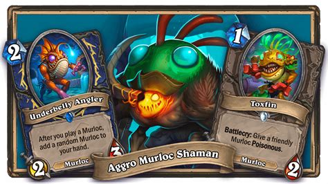 The shaman class favours a midrange or aggro style. Aggro Murloc Shaman - Hearthstone Decks