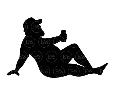 Mudflap Guy Svg Beer Can Svg Fat Chubby Man Svg Thick Sexy Etsy Australia