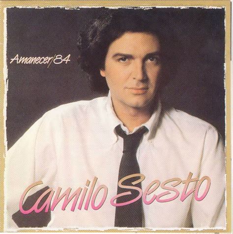 Camilo Sesto Amanecer 1984 Omar Longhi