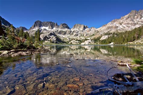 Beautiful Lake In Ansel Adam Wilderness Image Free Stock Photo