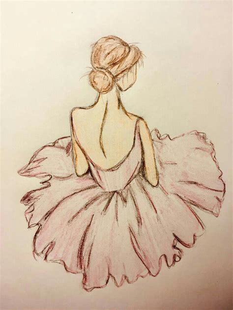 How To Draw A Ballet Dancer Easy Ballet Dancer Drawing Ballerina