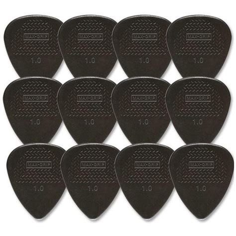 Buy Dunlop 10mm Max Grip Nylon Standard Guitar Picks 12 Pack Sam Ash Music