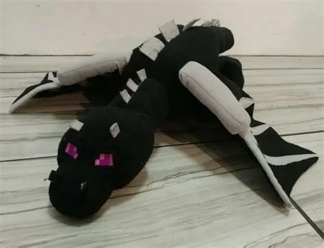 Mojang Jinx Minecraft Black Ender Dragon 24 Large Plush Stuffed Animal