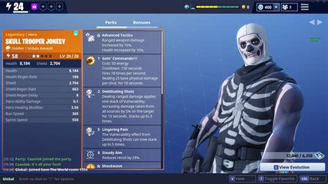 Selling Fortnite Account Reaper Pickaxe Skull Trooper Jonesy Red