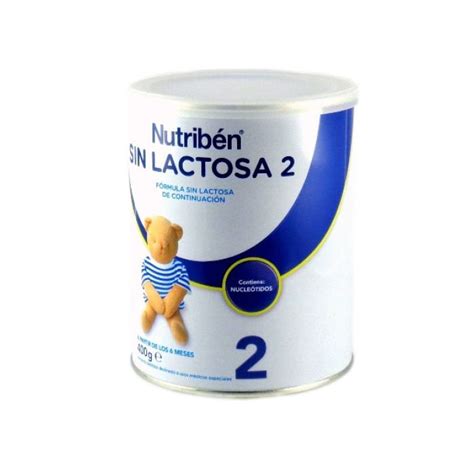 Nutribén Sin Lactosa 2 400g Farmasoler