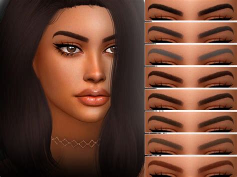 Eyebrows Nb01 The Sims 4 Catalog