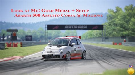 Assetto Corsa Look At Me Gold Medal Abarth 500 Assetto Corsa