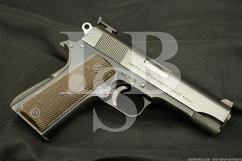 Colt Lightweight Commander 38 Super Compact 1911 Semi Auto Pistol 1952
