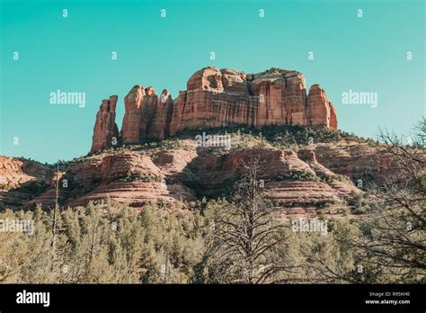 Cathedral Rock In Sedona Arizona Usa Stock Photo Alamy