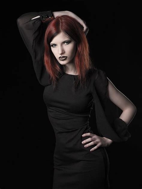 Sexy Redhead Goth Goth Beauty Gorgeous Redhead Gothic Beauty