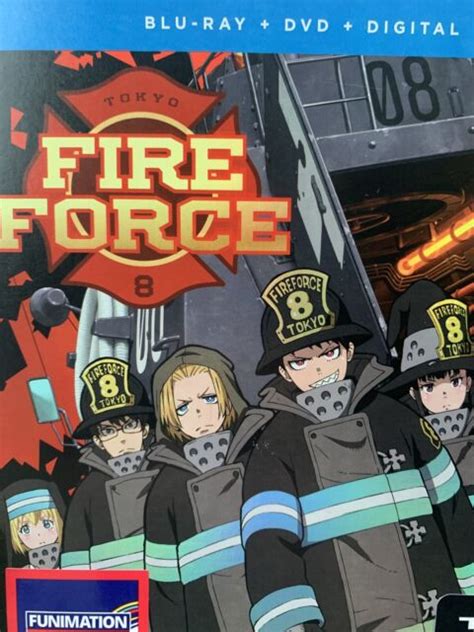 Fire Force Season 1 Part 1 Blu Ray Dvd Still Funimation For Sale Online