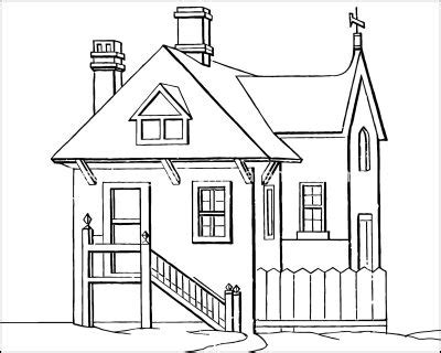 House Coloring Pages 2