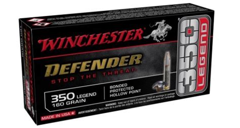 Winchester 350 Legend Ammunition Power Max Bonded X3501bp 160 Grain