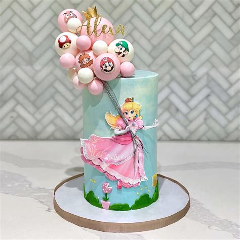 Princess Peach Cake R Baking