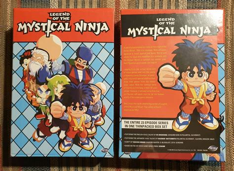 Legend Of The Mystical Ninja Complete Series Collection Dvd 5 Disc Set