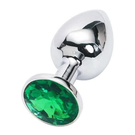 Dark Green Precious Jewel Butt Plug All Things A2z