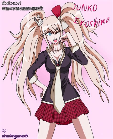 Junko Enoshima Danganronpa By Shiningdradongenesis On Deviantart