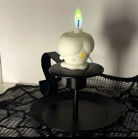 Litwick Candle Pokémon Handmade Colorful Flame Candle Etsy