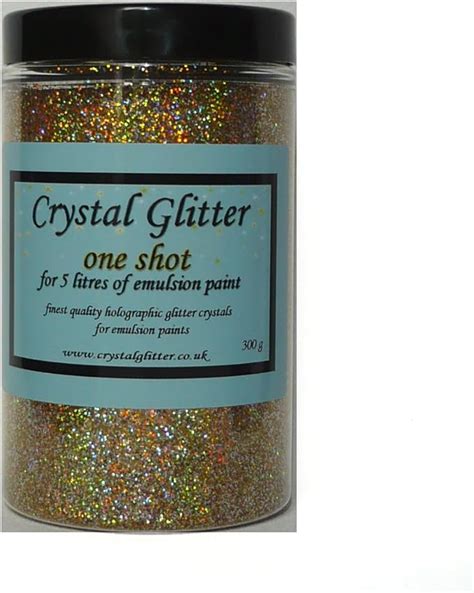 Crystal Glitter For Emulsion Wall Paint One Shot For 5 Litre Paint