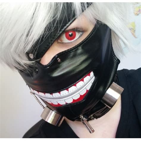 Everything posted here must be tokyo ghoul related. Masker geinspireerd door Tokyo Ghoul Cosplay Anime Cosplay ...