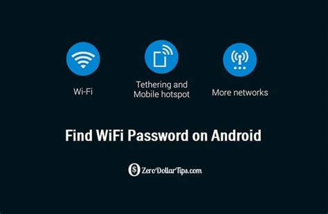 How To Find Wifi Password On Android Phone
