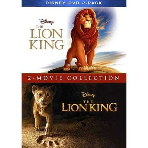 The Lion King 1994 The Lion King 2019 2 Movie Collection Dvd