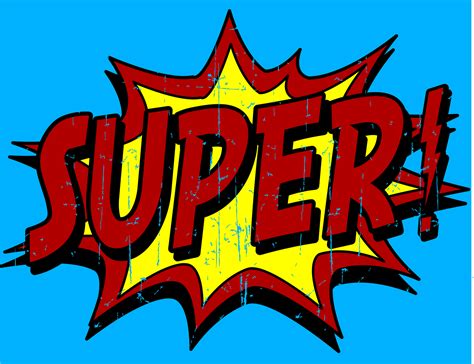 Superhero Words Clip Art 4 Wikiclipart