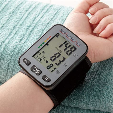 Smartheart Premium Talking Blood Pressure Wrist Monitor Ginnys