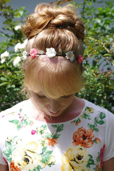 Braids And Hairstyles For Super Long Hair Flower Headband