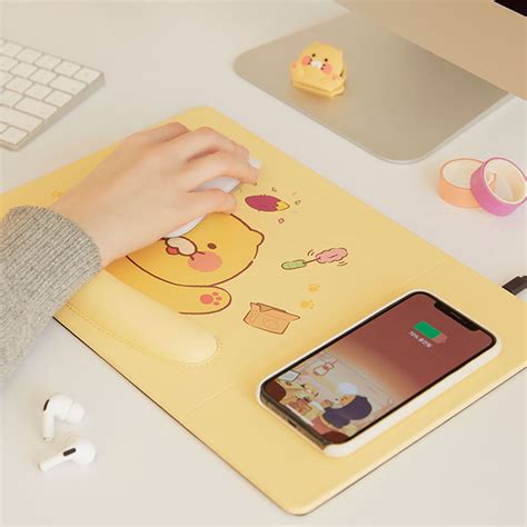 Kakao Friends Wireless Charging Mousepad 1ea Best Price And Fast