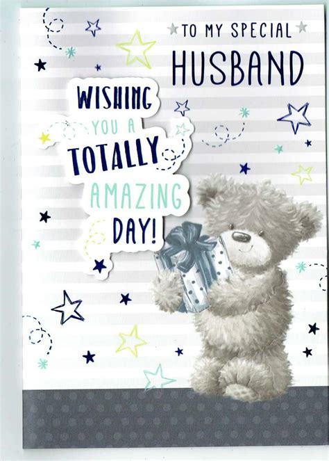 But what about the part you sign? Husband Birthday Card 'To My Special Husband' - With Love Gifts & Cards