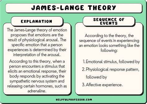 10 James Lange Theory Examples 2024