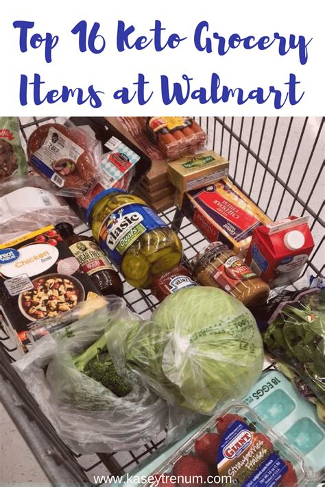 Top 16 Keto Walmart Grocery List Items For Your Low Carb Journey Blog
