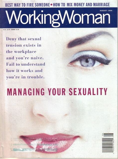 Working Woman Magazine August 1994 Molly Haskell Gail Collins Tom