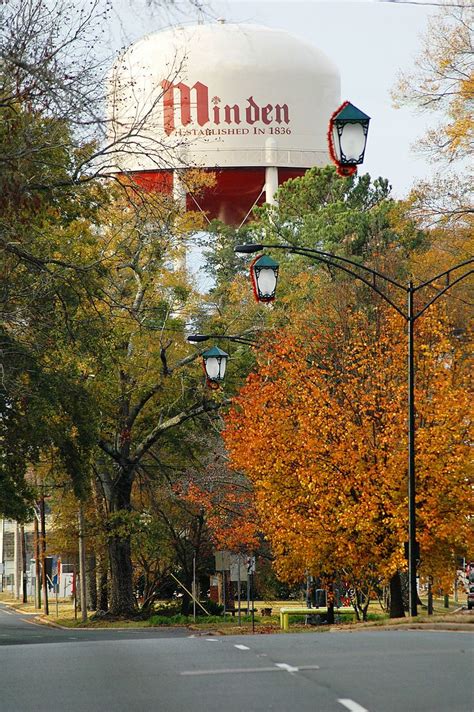 Mindens Broadway In The Fall I Love My Home Town Small Town