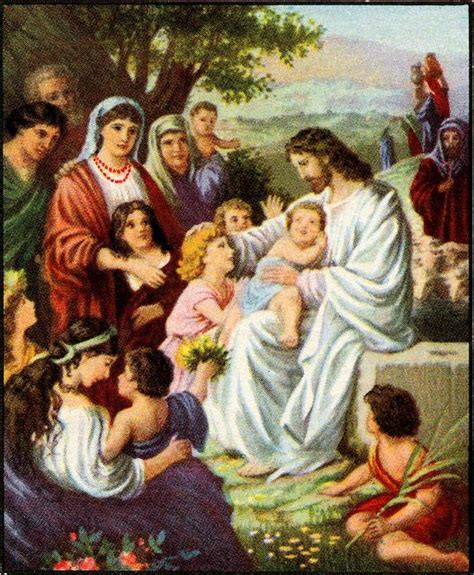 Jesus Welcomes The Children