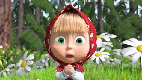 Masha And The Bear Wallpapers And Images Wallpapers Pictures Мультфильмы Медведь Дети