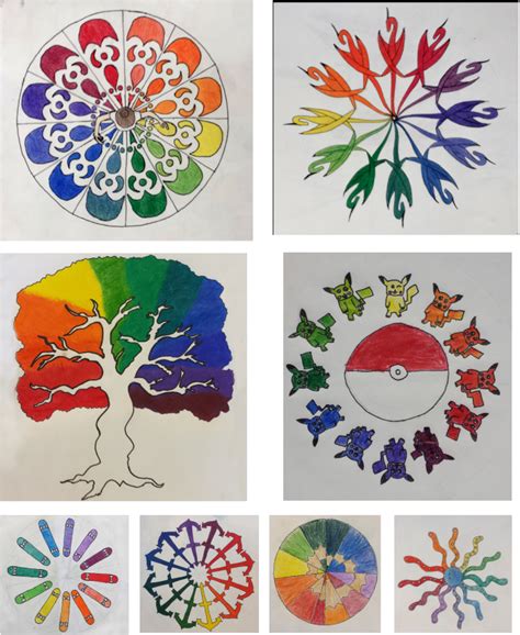 Color Wheel Creative Color Wheel Designs