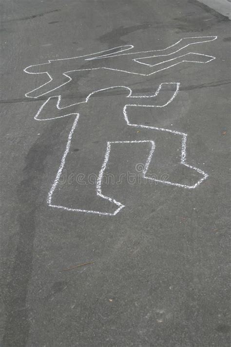 Body Chalk Outlines Chalk Outlines Of Bodies In Street Aff Chalk