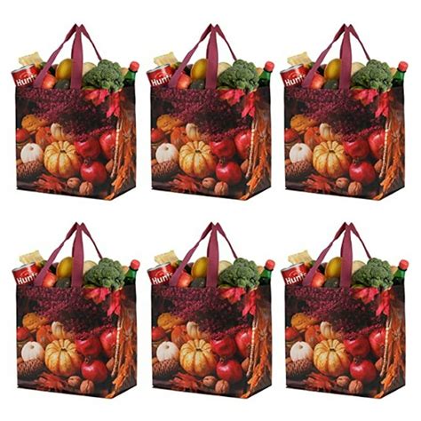 Earthwise Reusable Grocery Shopping Bags Extremely Durable Multi Use