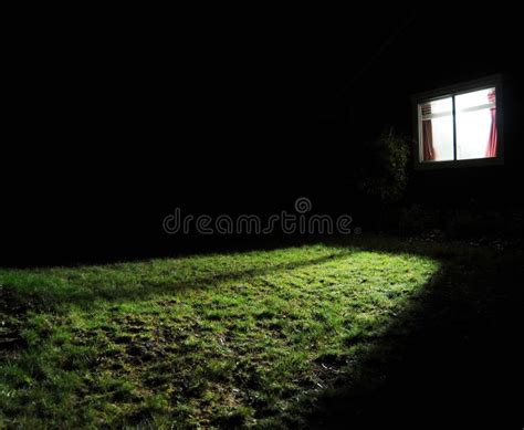 Dark House At Night Stock Photo Image Of Dusk Light 13334924