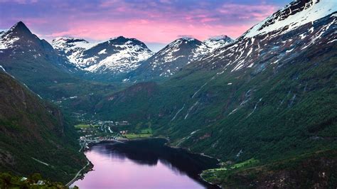 111890 Sky Norway Fjord River 4k 5k Mountains Rare Gallery Hd