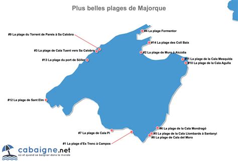 Top Des Plus Belles Plages De Majorque Avec Carte Et Photos