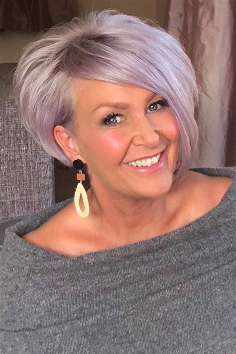 Popular short hairstyles for women we all want change of hairstyle every few months. 50 Short Haircuts For Older Women That Flatter Everyone ...