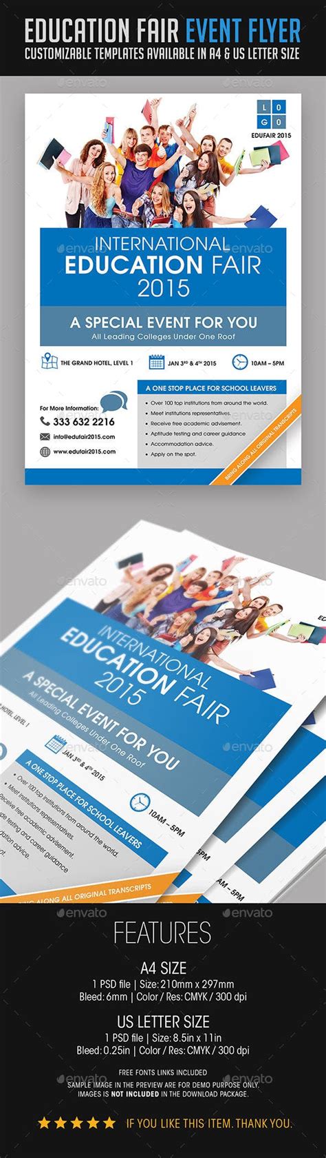 Education Fair Event Flyer By Soulmemoria Graphicriver